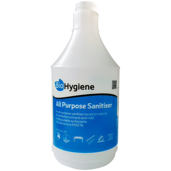BioHygiene Empty Trigger Bottle 750ml - All Purpose Sanitiser