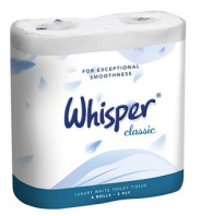 Whisper Classic 3ply Toilet Roll 40 x 240 sheet - WCLASSICDS