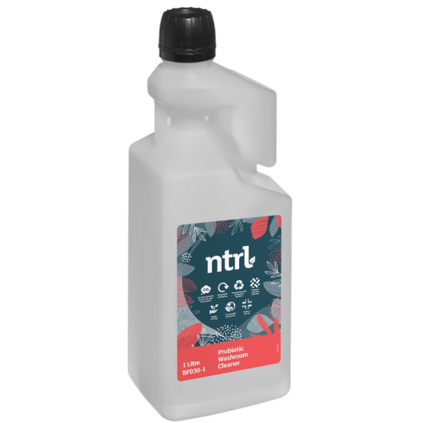 Jangro NTRL Probiotic Washroom Cleaner 1L - Eco-Friendly & Hygienic | BF030-1