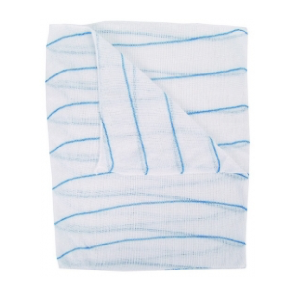 Blue Stripe Dishcloth 16"x12" - CG121-B / 16CB/BS | Durable & Absorbent Cleaning Cloth
