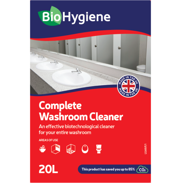 BioHygiene Complete Washroom Cleaner 20L | BH251 | Eco-Friendly Concentrated Sanitiser