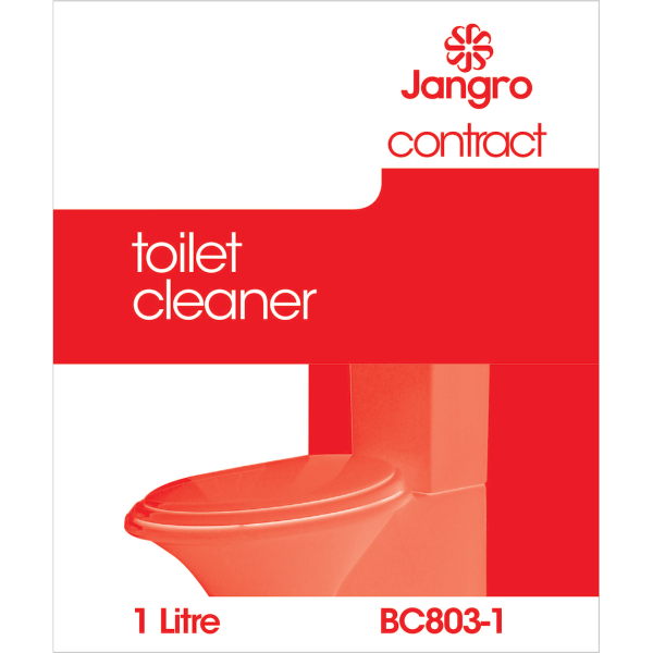 Jangro Contract Toilet Cleaner 1L BC804-1 - H078-1L