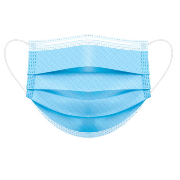 P029BLU Medical Mask Type IIR Dispenser Box Blue x 50 (PO301)