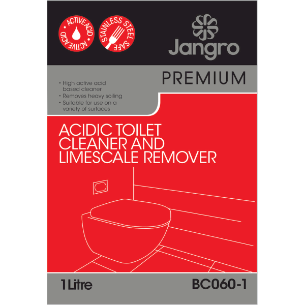 Jangro Acidic Toilet Cleaner & Limescale Remover 1L BC061-1 - A072AJA