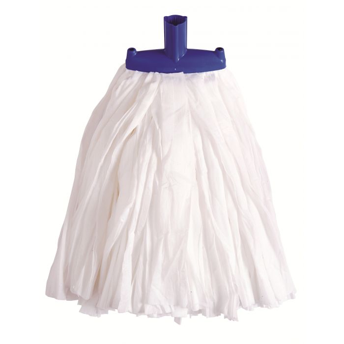 Prairie Big White Mop Blue - HA080-B - 102246 | Heavy-Duty Floor Cleaning