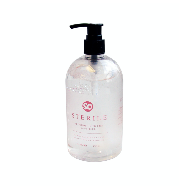 SOsterile Alcohol Sanitiser 450ml C053 (Trust S )