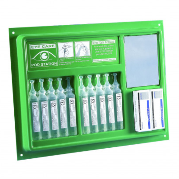 Eyewash Pod Station Wall Plate EA159 1410