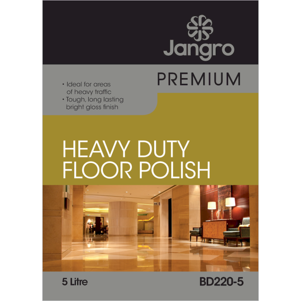 Jangro Premium Heavy Duty Floor Polish 5L BD220-5