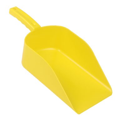 Hill Brush Seamless Hand Scoop - 260mm, Yellow, Hygienic Design | SCOOP4Y