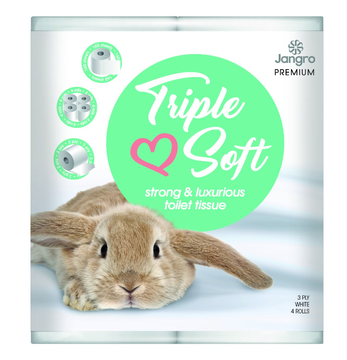 Jangro Premium Triple Soft 3ply 160sh x 40 AC220 - 413819