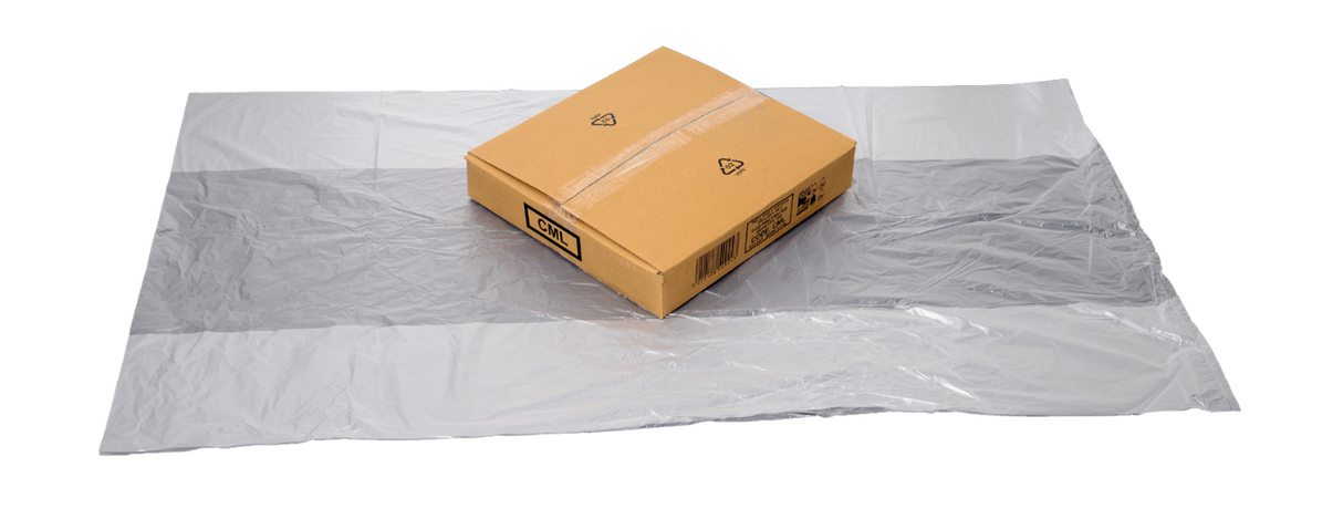 Wheelie Bin Liner H/Duty Clear 30x45x54" x 100 15kg CM302 CMLR - YPOLWBA4A215