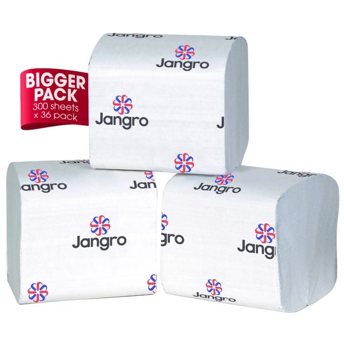 Jangro Professional Bulk Pack 2 Ply 36x300 AB102 - 8041