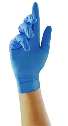 Blue Unicare Unitrile x100 (Vynite) GS0054 - L