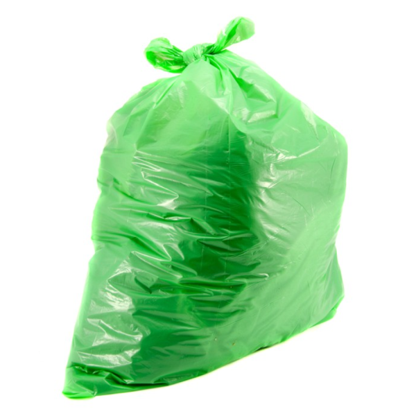 Refuse Green Plastic Sacks 18" x 29"x 38" x 200 15kg - HNBR - YESPRSA4A715