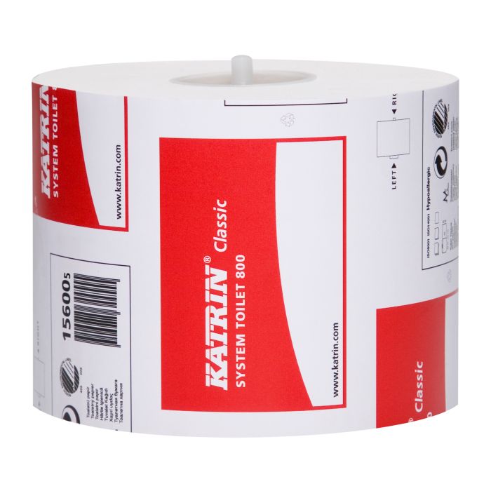 Metsä Katrin System Toilettenpapier VE= 36 Rollen á 800 Blatt, 2-lagi Metsä Katrin System Toilettenpapier VE= 36 Rollen á 800 Blatt, 2-lagi