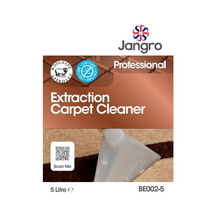 Jangro Extraction Carpet Cleaner 5L - BE002-5 | Professional Carpet Cleaning Solution