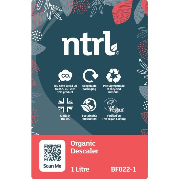 Jangro NTRL Organic Descaler 1L - BF022-1 | Eco-Friendly Limescale Remover
