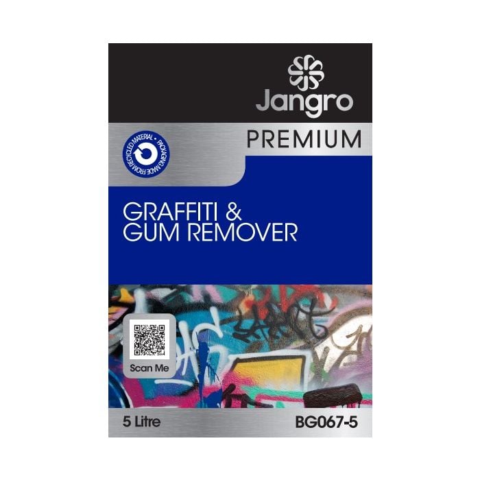 Jangro Premium Graffiti & Gum Remover 5L - BG067-5 | Heavy-Duty Surface Cleaner