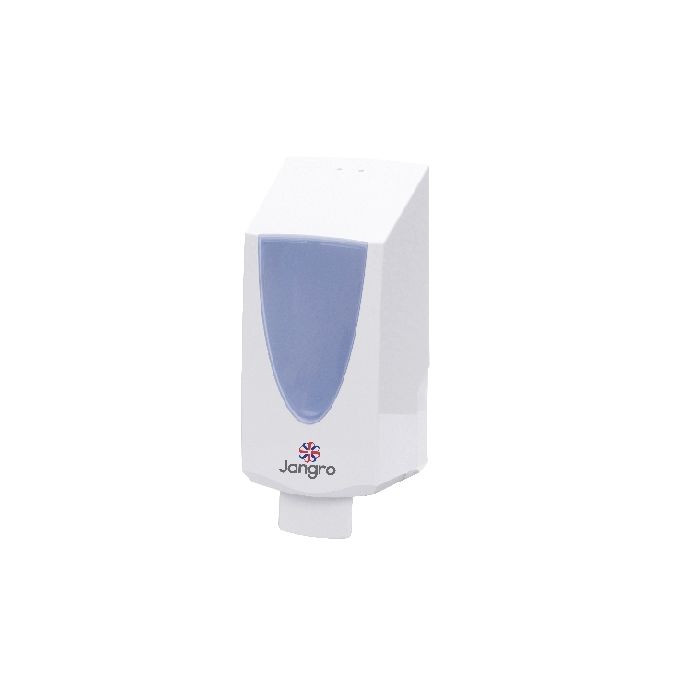Jangro 1L Wall Mounted Soap Dispenser – bulk fill plastic design.