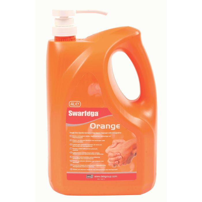 Swarfega Orange 4L Pump BN190-4P SOR4LMP