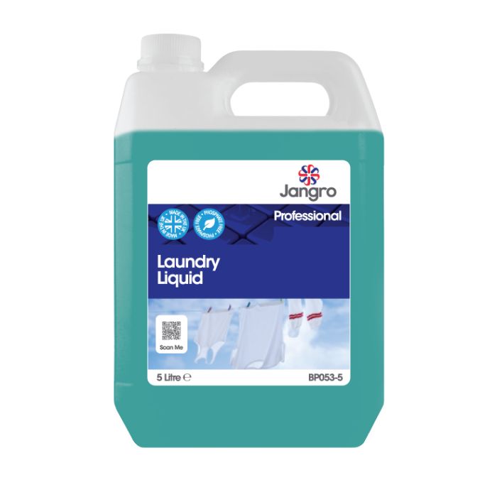 Jangro Laundry Liquid 5L – BP053-5 | High-Performance Detergent for All Machines