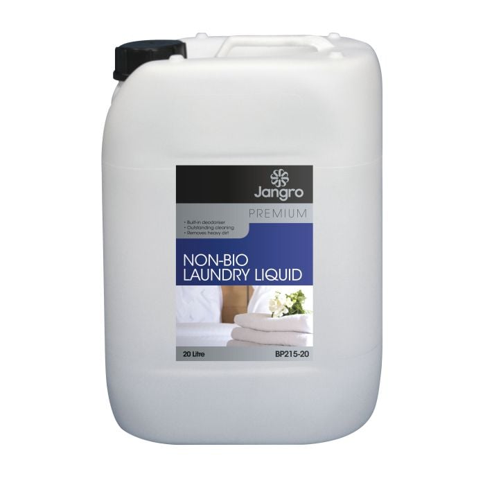 Jangro Premium Non-Bio Laundry Liquid 20L - BP215-20 | Gentle & Effective Bulk Detergent