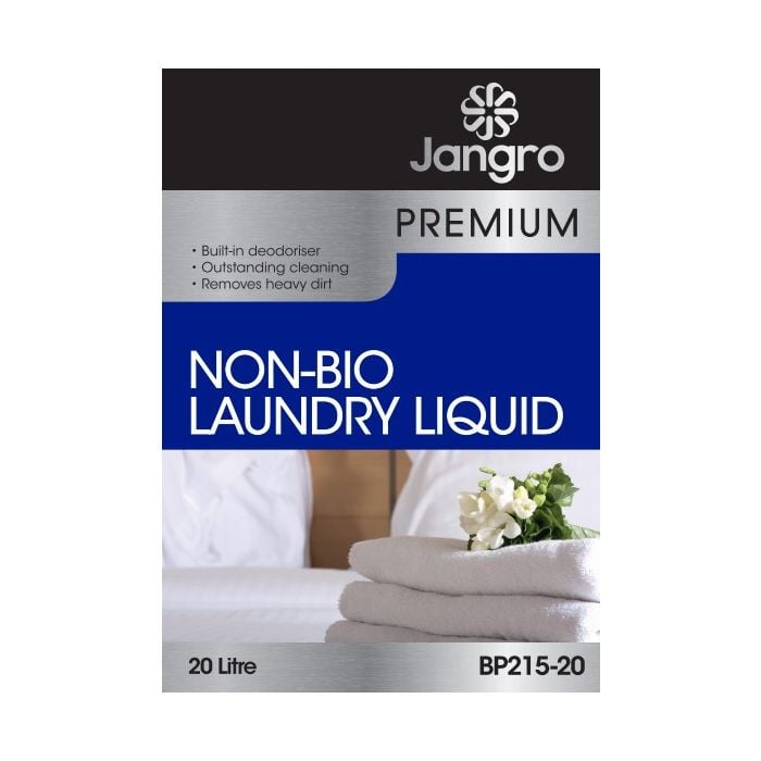 Jangro Premium Non-Bio Laundry Liquid 20L - BP215-20 | Gentle & Effective Bulk Detergent
