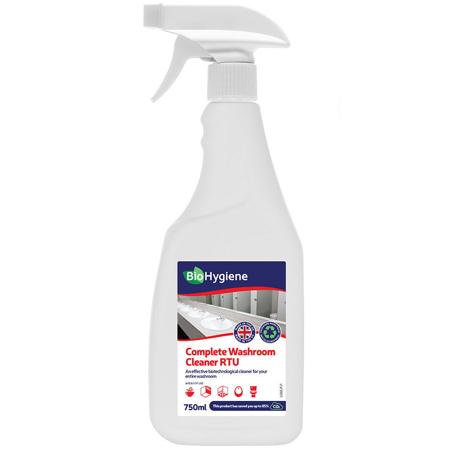 BioHygiene Complete Washroom Cleaner RTU 750ml - Ready to Use