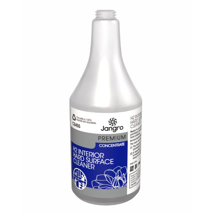 Jangro Enviro H2 Hard Surface Cleaner Trigger Bottle – CE455 | Reusable & Eco-Friendly