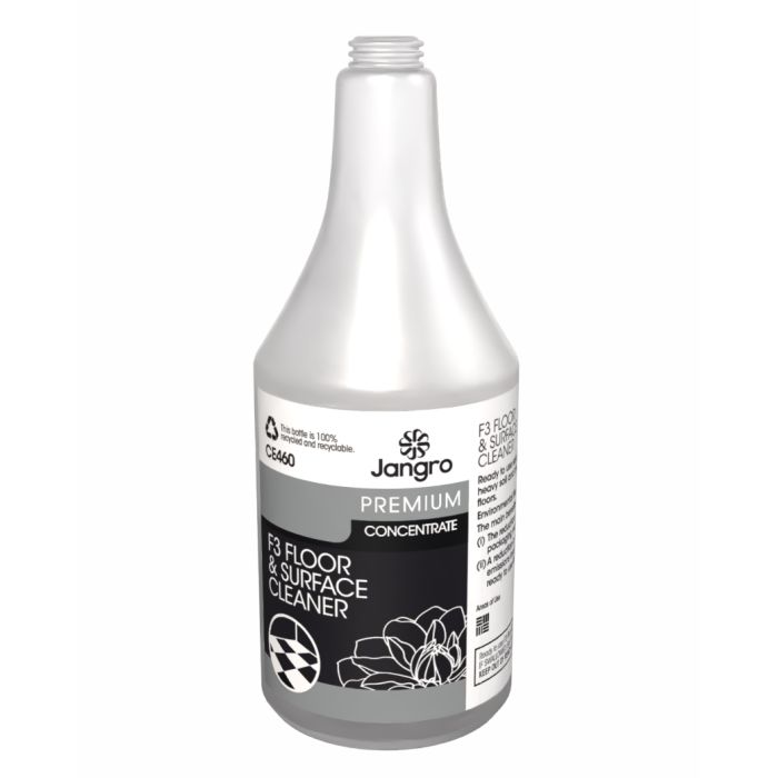 Jangro Enviro F3 Floor Cleaner Trigger Bottle - CE460 | Reusable & Colour-Coded