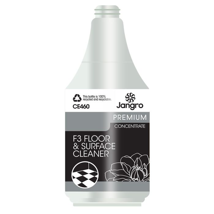 Jangro Enviro F3 Floor Cleaner Trigger Bottle - CE460 | Reusable & Colour-Coded