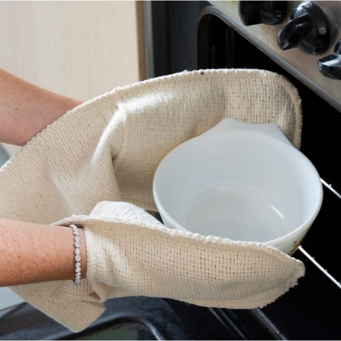 Double Sided Oven Gloves 18cm x 91cm - CG162 - 104174 | Heat‑Resistant Kitchen Gloves