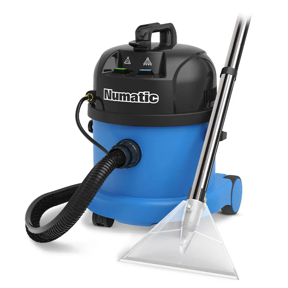 Numatic CT370-2 Carpet Cleaner with A40A Kit – professional extraction and wet/dry vacuum.