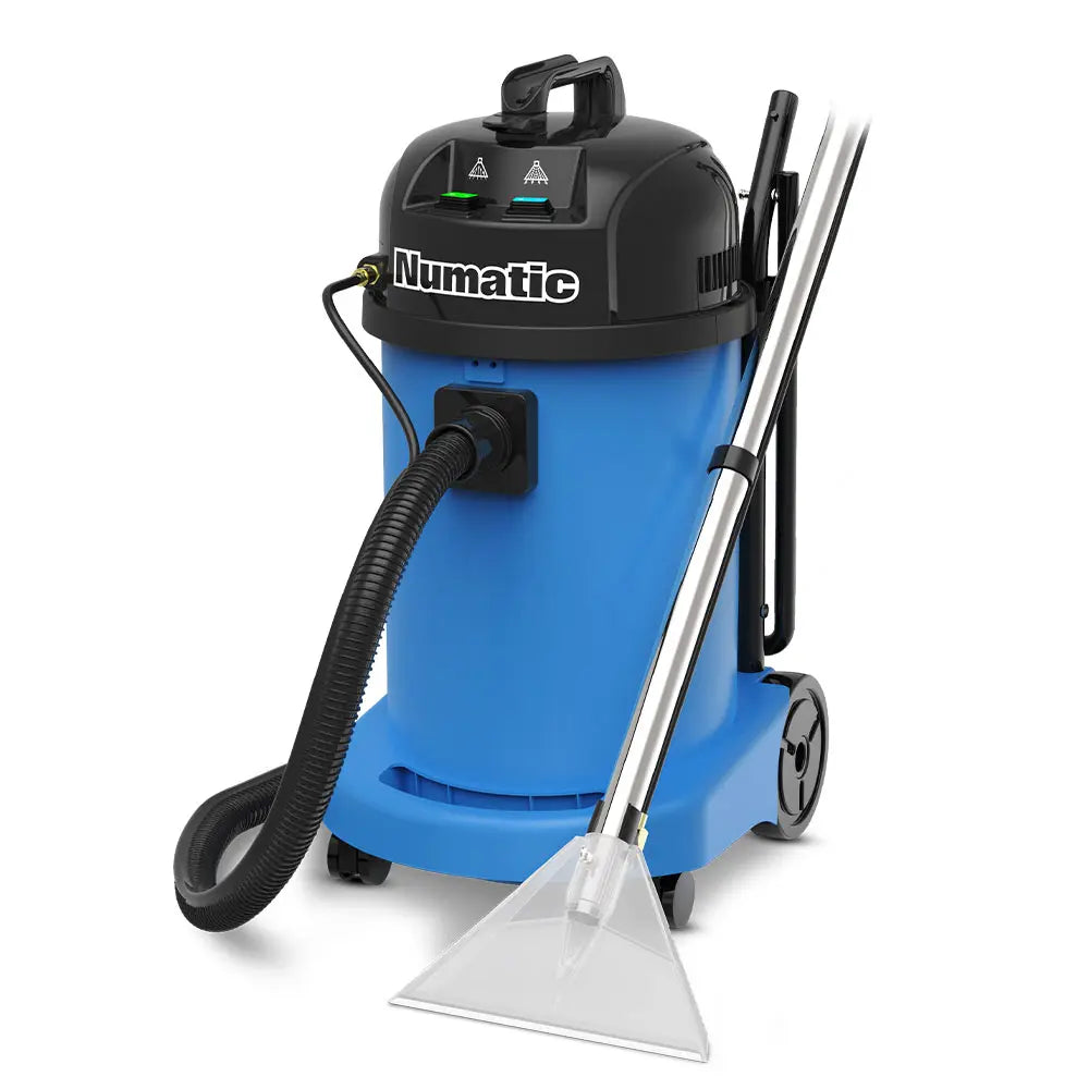 Numatic CT470‑2 Carpet Cleaner with A40A Kit – professional carpet and upholstery extractor.