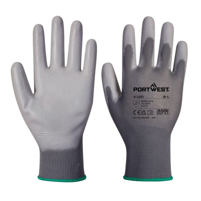 PU Palm Glove Black - Size 11 (XXL) | DF067-BK | Precision Work Glove