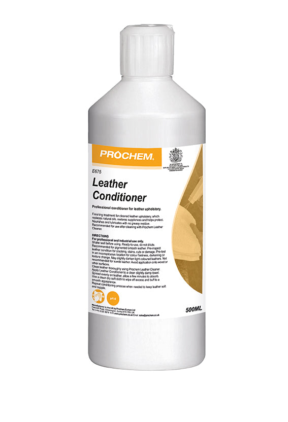 Prochem Leather Conditioner 500ml - BM032-50 / E675.01 | Nourish & Protect Leather