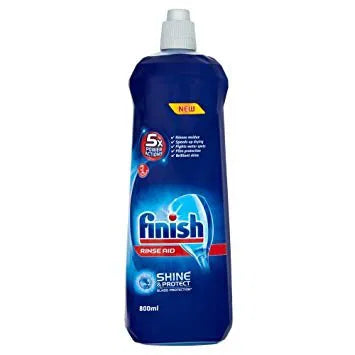 Finish Dishwasher Rinse Aid 800ml | Streak-Free Shine & Fast Drying