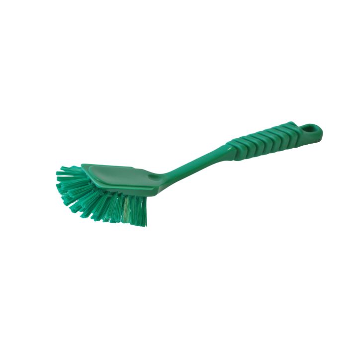 Dishwash Brush Green - HN080-G DW1090 | 27cm Medium Stiff Bristles