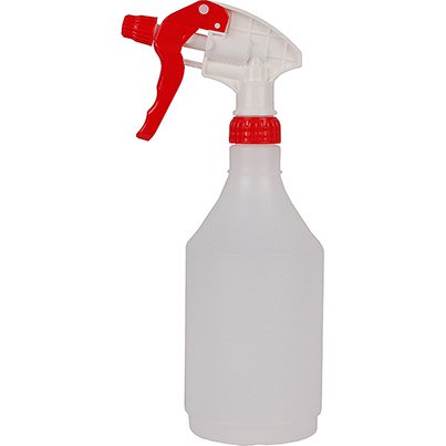 Trigger Ergo-Spray Head - Red | CE018-R Ergonomic Chemical-Resistant Nozzle