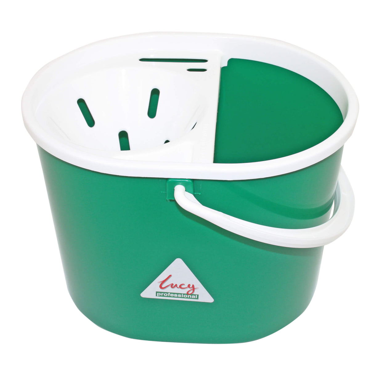 Oval Mop Bucket Green | CL056-GR 1405293 | Durable Cleaning Tool
