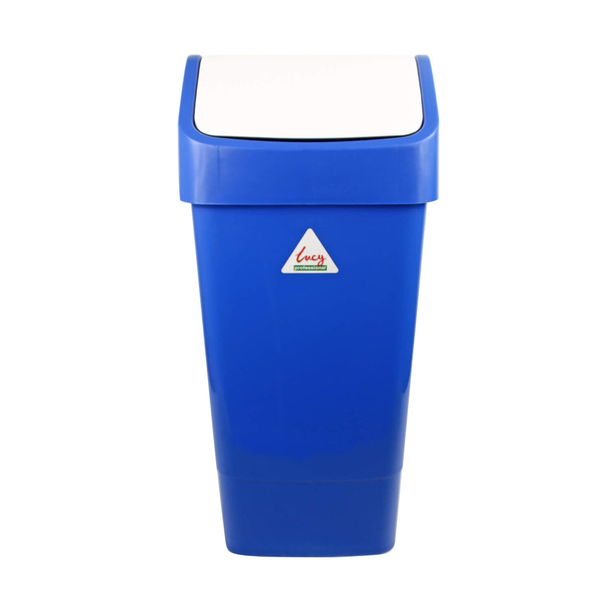 Lucy Indoor Swing Bin 50L Blue - L3003292 - CL032‑B | Durable Swing‑Top Waste Bin