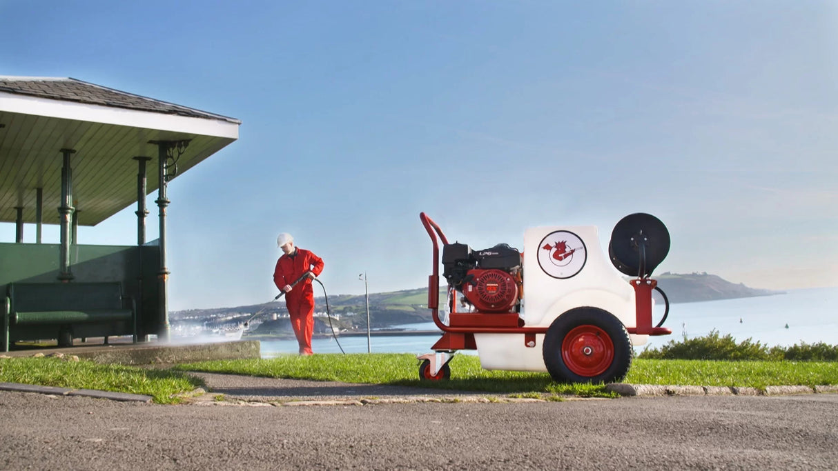 Demon Tornado Mini-Bowser Petrol Pressure Washers P1