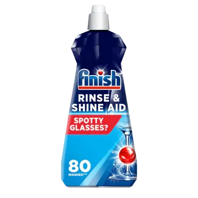 Finish Dishwasher Rinse Aid 400ml | Streak-Free Shine & Fast Drying