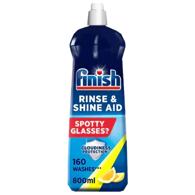 Finish Dishwasher Rinse Aid 800ml | Streak-Free Shine & Fast Drying