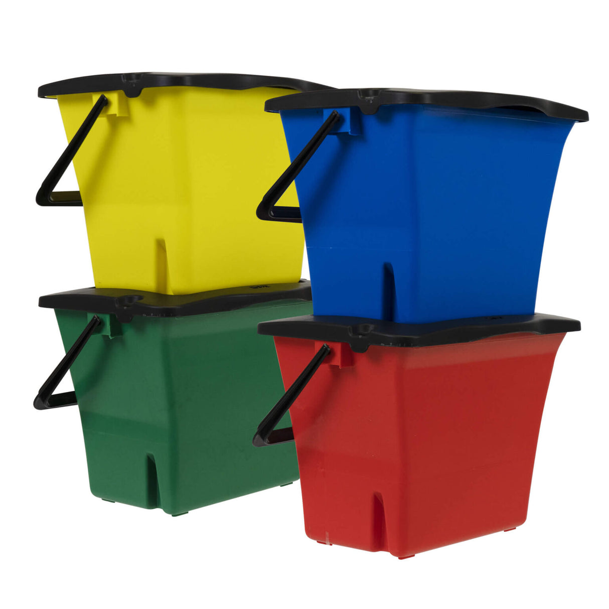 Hang‑On Bucket Lid Black - S0391000 | Secure Clip‑On Lid for Hang‑On Buckets