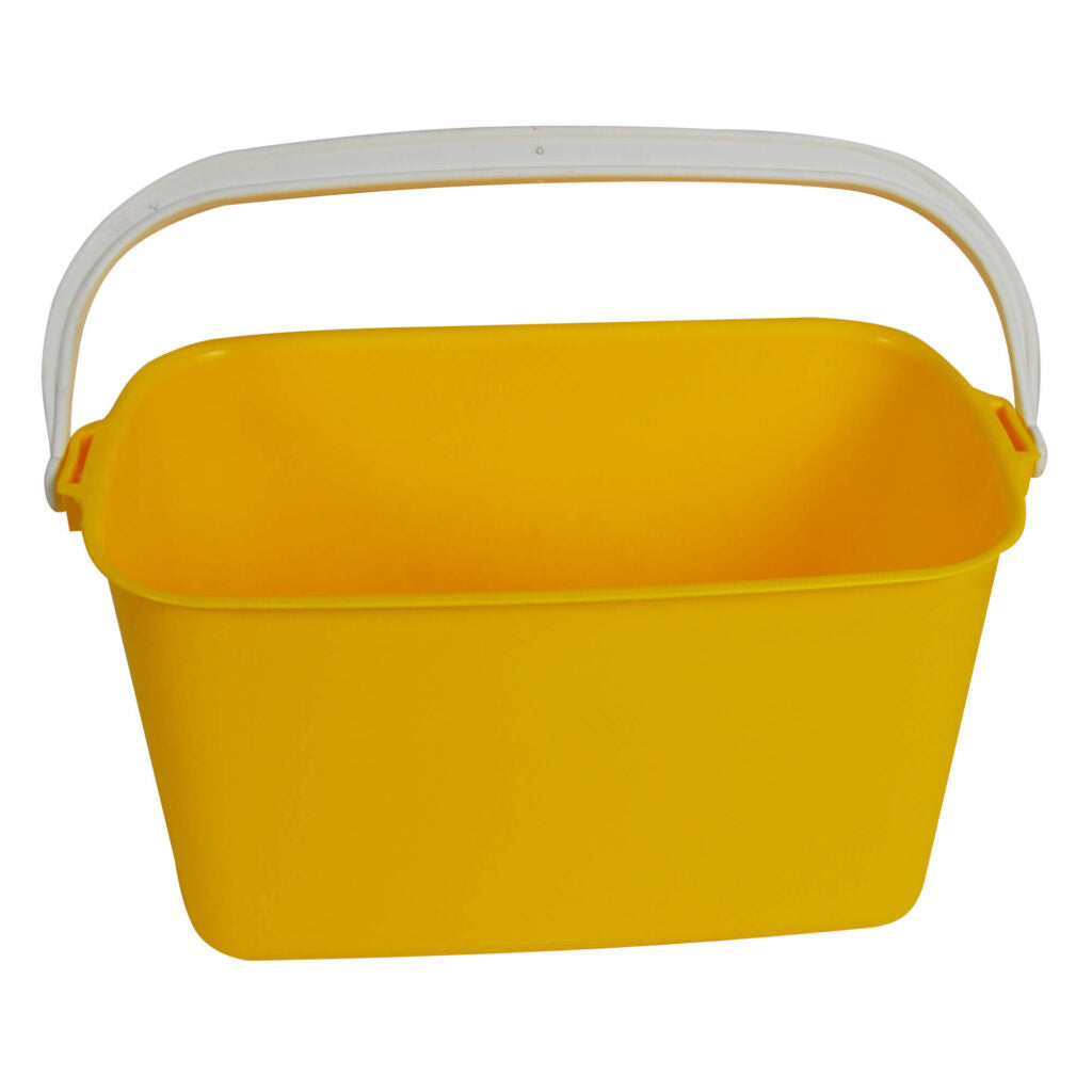 Oblong Window Cleaning Bucket Yellow | 920277 | Durable Professional Bucket