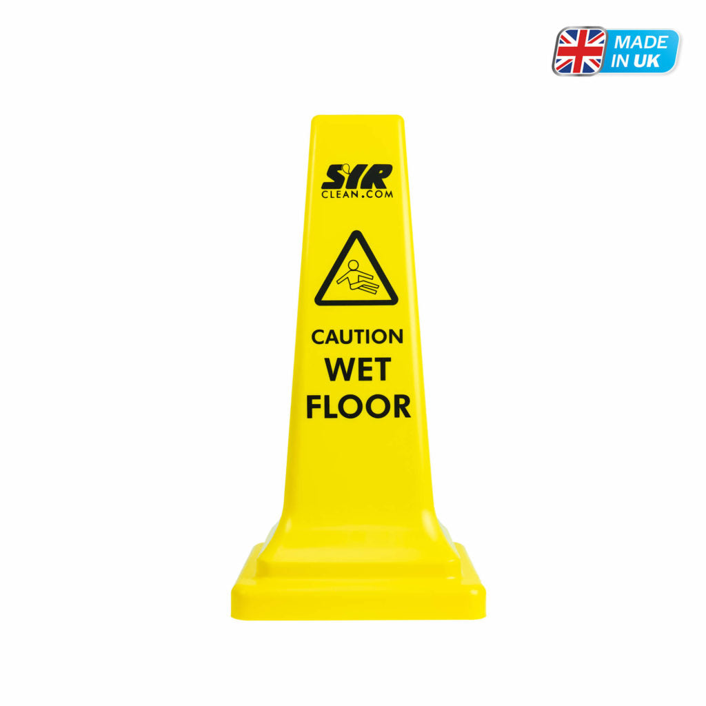 Caution Wet Floor Cone 21" | HM028-21 | 992387 | High-Visibility Safety Sign