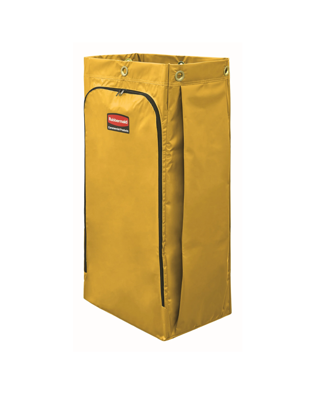 Rubbermaid Vinyl Bag 34 Gallon Yellow - 1966881 | Replacement Bag for High‑Capacity Janitorial Carts