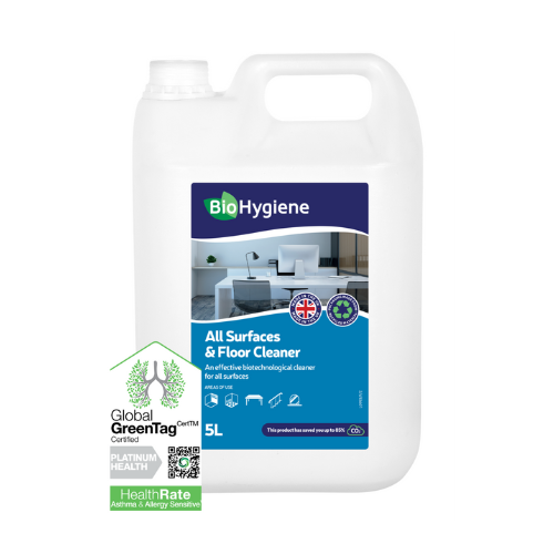 BioHygiene All Surfaces & Floor Cleaner 5L Concentrate | Eco-Friendly Multi-Purpose Cleaner