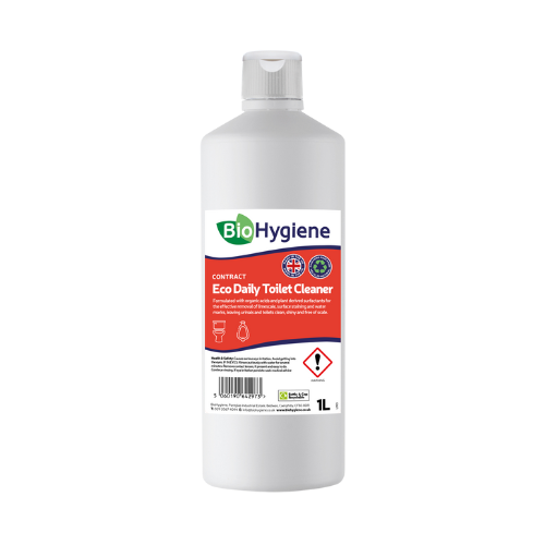 BioHygiene Eco Daily Toilet Cleaner 1L | Biotech Formula for Limescale & Odour Removal